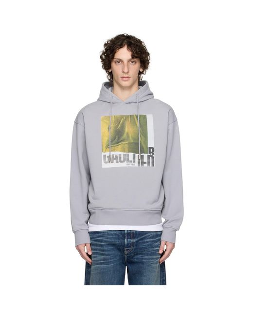Jean Paul Gaultier Black Ssense Exclusive Cotton Printed Water Hoodie for men