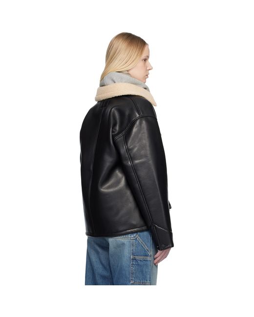 Carhartt Black Shepton Og Michigan Faux-leather Jacket
