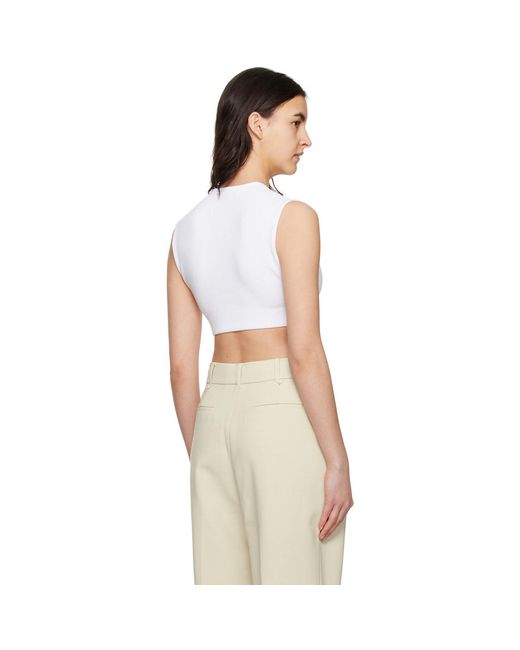 Camilla & Marc White Aspen Tank Top