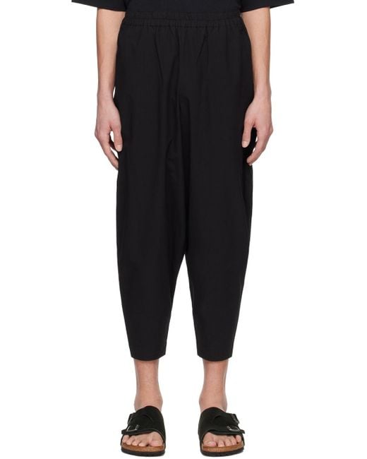 Toogood Black 'The Acrobat' Trousers for men