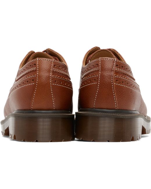 Dr. Martens Black Tan 3989 Brogue Derbys for men