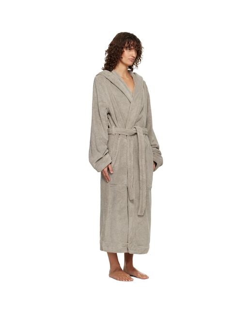 Rick Owens Multicolor Off- Temple Pentagram Bathrobe