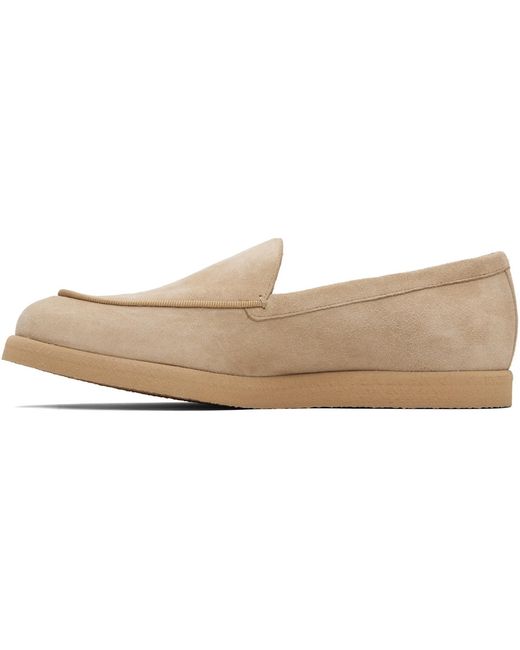 Max Mara Black Soft Moc Loafers