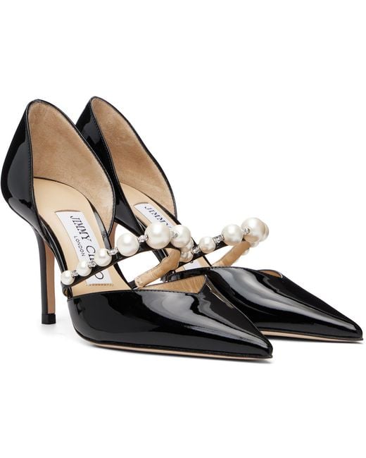 Jimmy Choo Black Aurelie 85 Heels