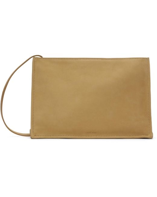 The Row(ザ・ロウ) タン ラージ To Go クロスボディバッグ The Row タン ラージ To Go クロスボディバッグ ブラック | Lyst
