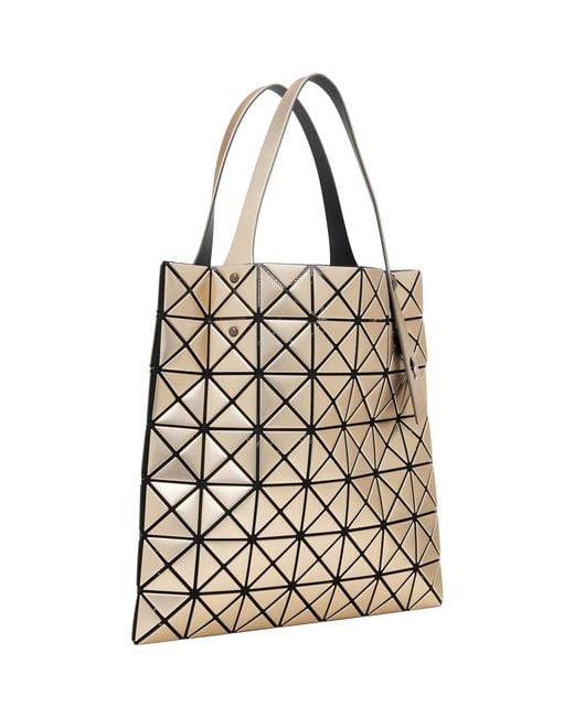 Issey Miyake Metallic Platinum Tote