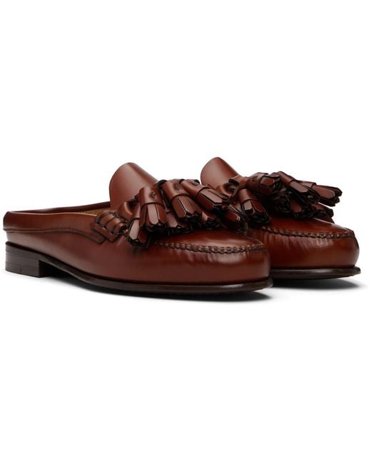Hereu Black Borlada Slip-On Loafers