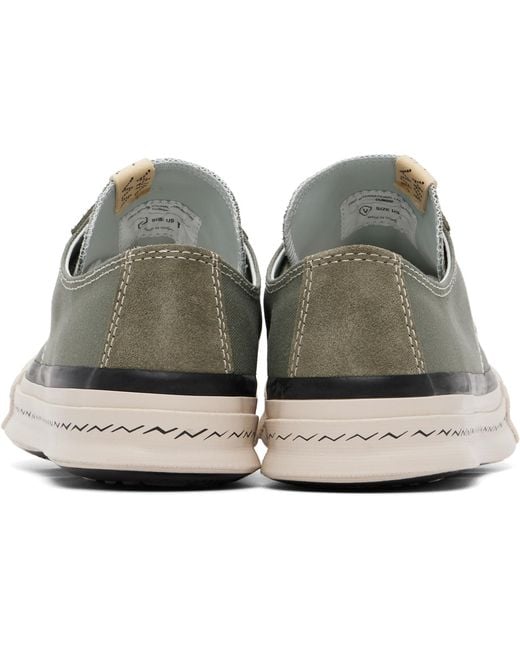 Visvim Black Khaki Nolan Lo Sneakers for men