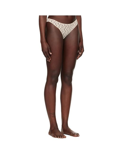 Baserange Brown Off- Crescent Briefs