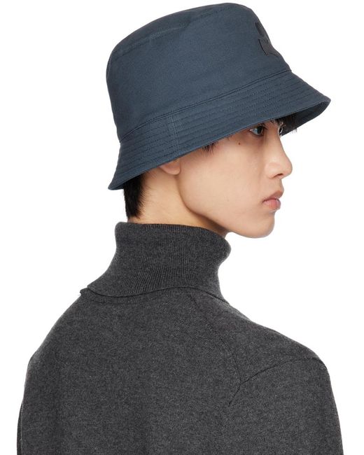Isabel Marant Blue Haley Bucket Hat for men