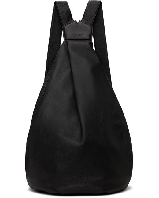 Yohji Yamamoto Black Y Discord Backpack for men