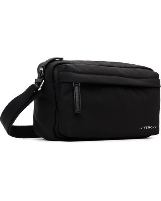 Givenchy Black Essential U Crossbody Bag for men