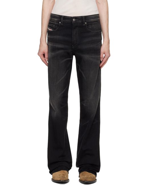 DIESEL Black Bootcut 1998 D-Buck Jeans for men