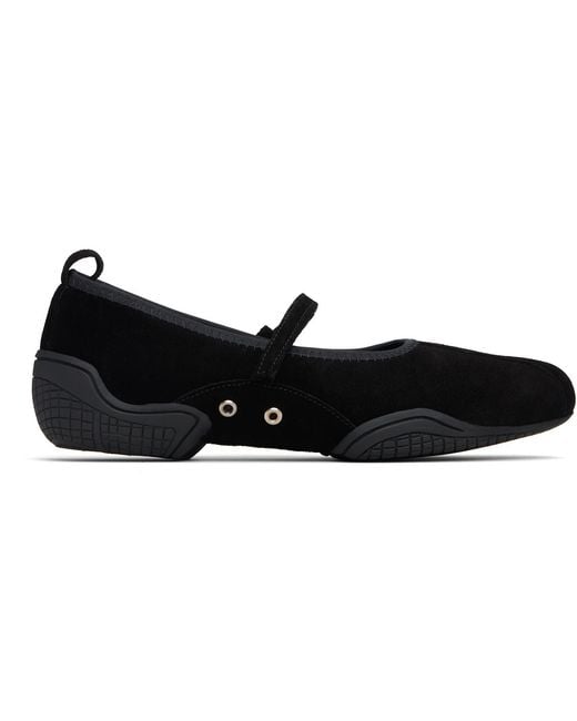 Nicole Saldanã Black Sophie Ballerina Flats
