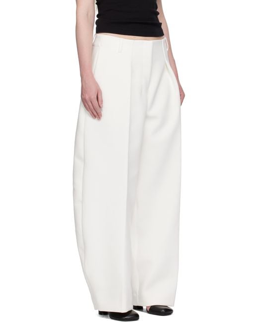 Jacquemus Black La Croisière 'The Ovalo' Trousers