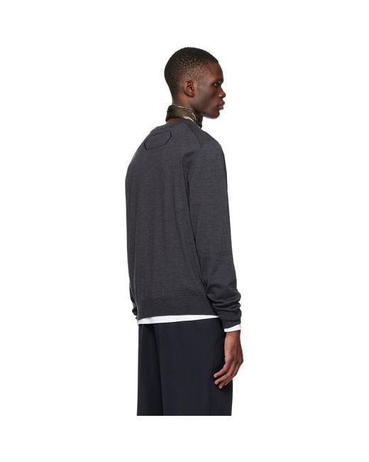 Jacquemus Black 'The J' Sweater for men