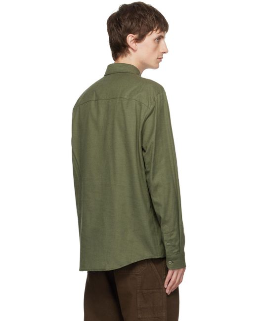 A.P.C. . Green Vincent Shirt for men
