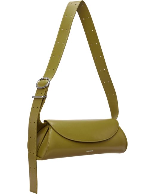 Jil Sander グリーン スモール Cannolo バッグ Green