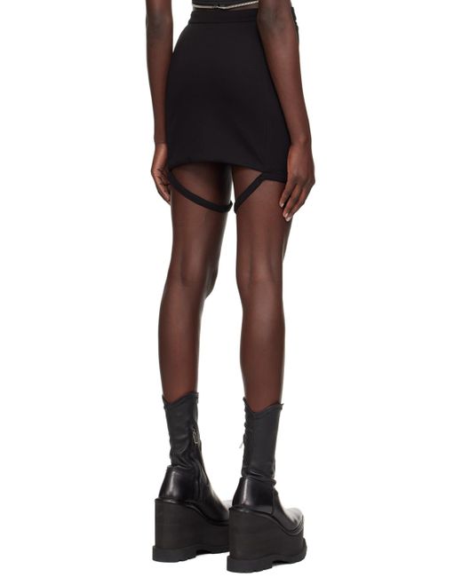 Mini-jupe xerces noire HELIOT EMIL en coloris Black