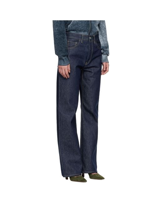 Acne Blue 2021F Regular Fit Jeans