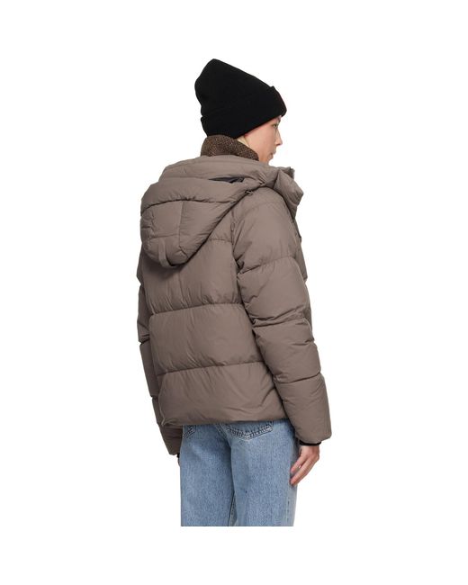 Canada Goose Brown Taupe Junction Down Jacket