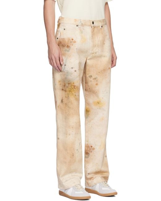 Isabel Marant Natural Pablo Jeans for men