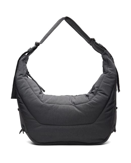 Lemaire Gray Large Soft Game Bag for men