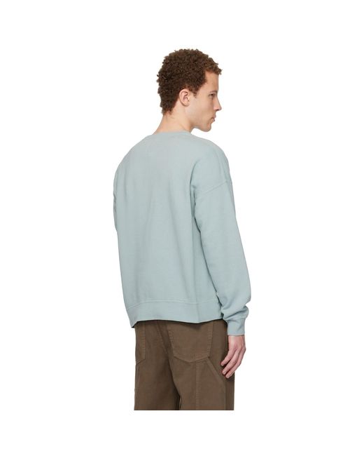 Visvim Gray Jumbo Sb L/S Dmgd Sweatshirt for men