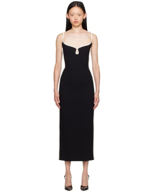 Paris Georgia Black Ssense Exclusive Marlo Maxi Dress