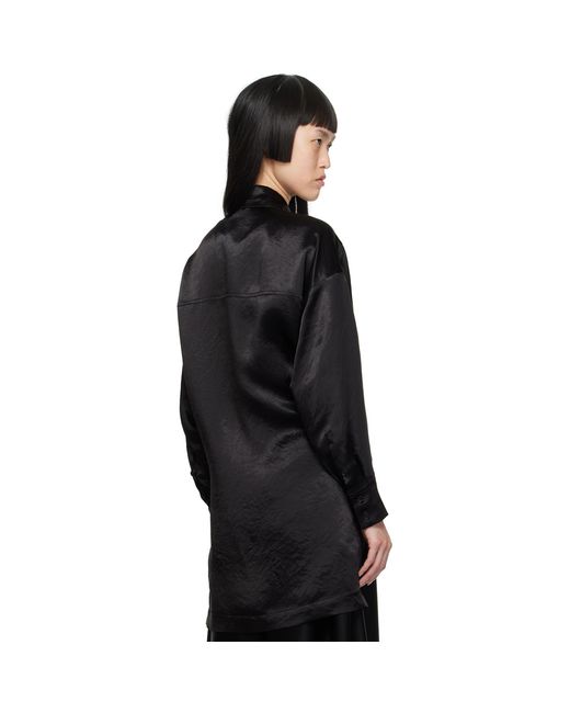 MM by Max Mara Black Bacio Shirt
