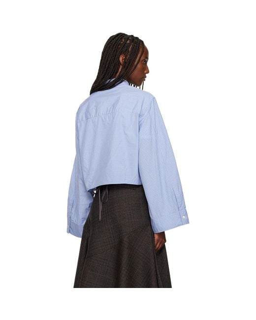 Our Legacy Blue Balloon Shirt