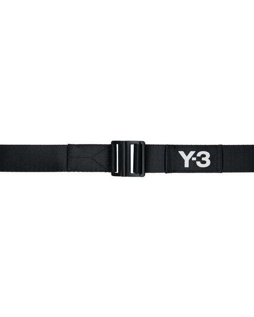 Y-3 Black Cl L Belt for men