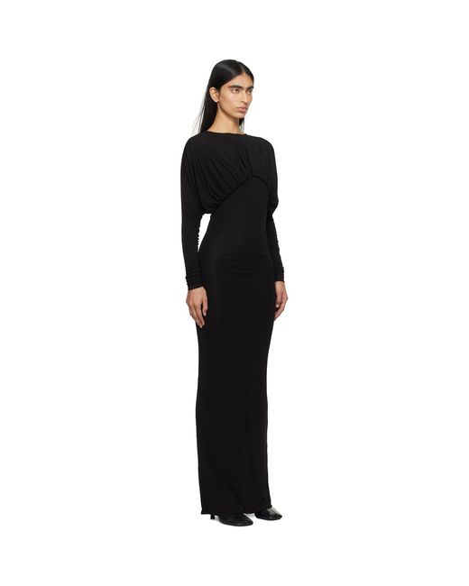 16Arlington Black Vernest Maxi Dress
