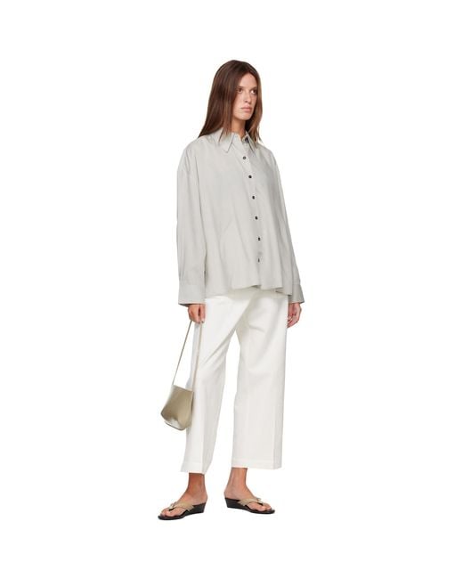 Cordera Gray Oversized Shirt