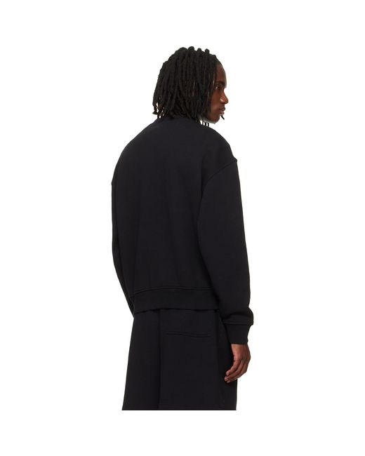 Palm Angels Black Bear Sweatshirt for men