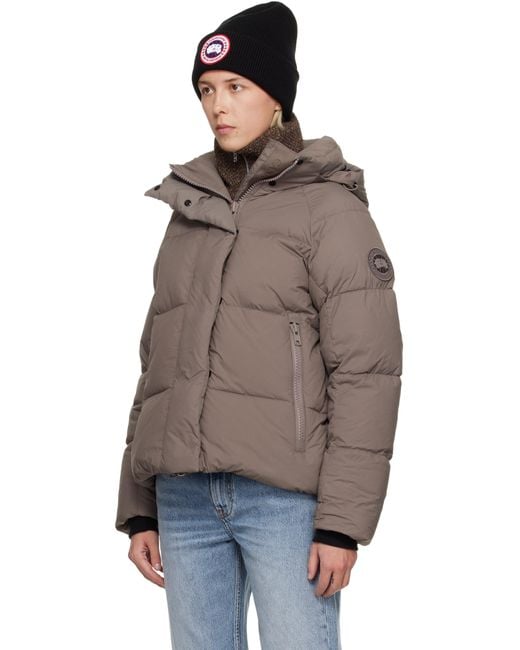 Canada Goose Brown Taupe Junction Down Jacket
