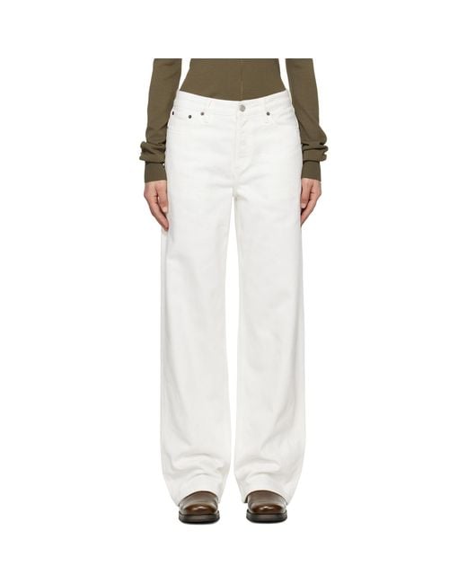 Still Here White Everyday Jeans