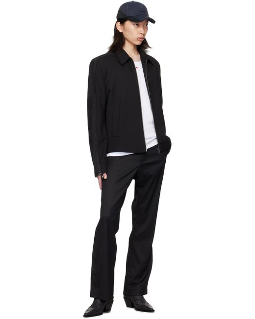 メンズ DIESEL J-rhein デニム ジャケット Black