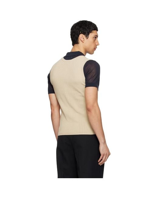 Carrera Black Tone Tank Top for men
