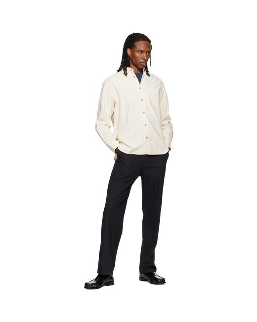 A.P.C. Black Dylan Trousers for men