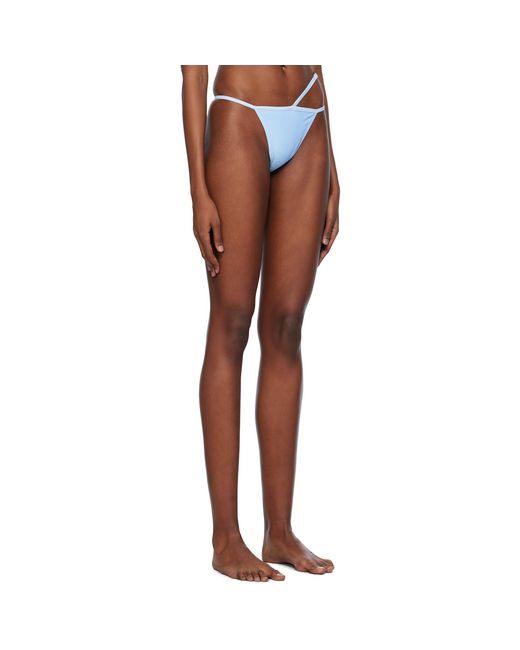Gcds Black Blue Hardware Bikini Bottom