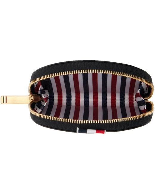 Thom Browne Black Thom E Small Vanity Coin Pouch