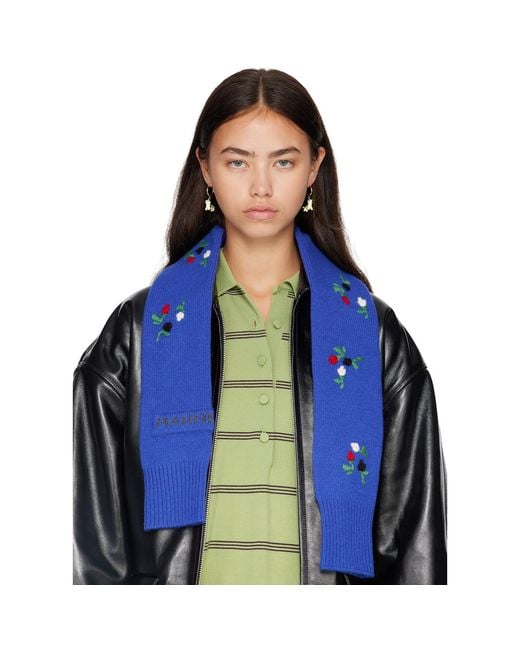 Marni Metallic Dog Charm Earrings