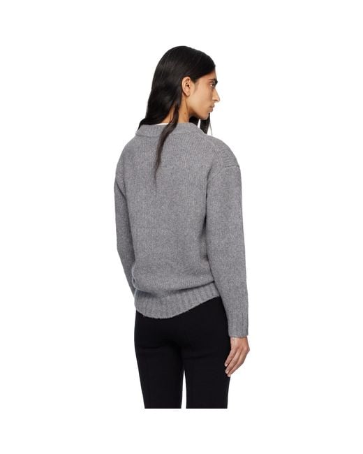 B.B. Wallace Gray Simpson Sweater