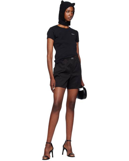 Short Boxeur Noir Coperni en coloris Black