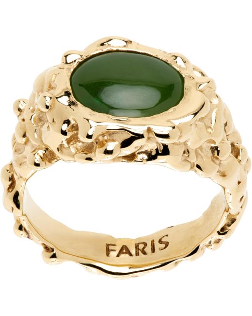 Bague Eye À Ornement Texturé Roca Faris pour homme en coloris Metallic