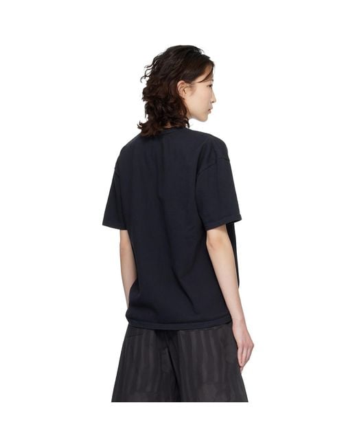Rhude Black Montenegro Regatta T-Shirt