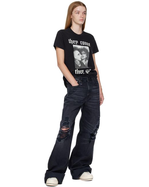 R13 Black Lisa Jeans