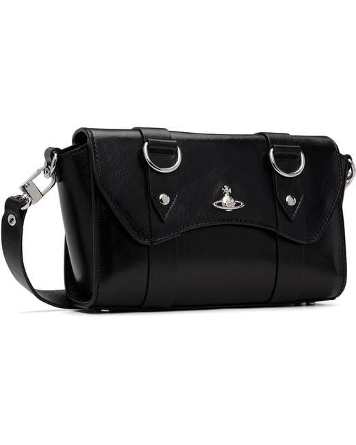 Vivienne Westwood Black Kimmy Crossbody Bag for men