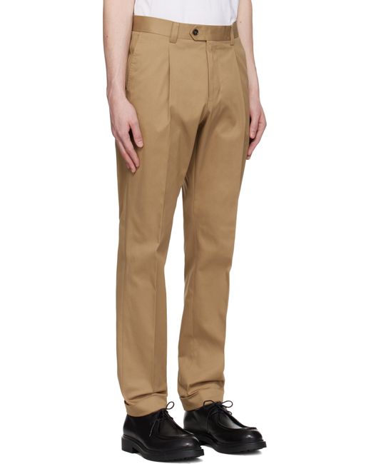 メンズ Tiger Of Sweden ベージュ Tenuta P コットン チノパンツ Natural